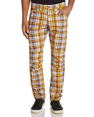 G-star Raw 5635 3d Chennai Plaid New Tapered Fit Canvas Pants - 100% Bloomingdale's Exclusive