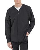 The Kooples Relaxed Fit Button Front Long Sleeve Shirt