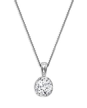 Bloomingdale's Diamond Pendant Necklace In 14k White Gold, 0.5 Ct. T.w. - 100% Exclusive