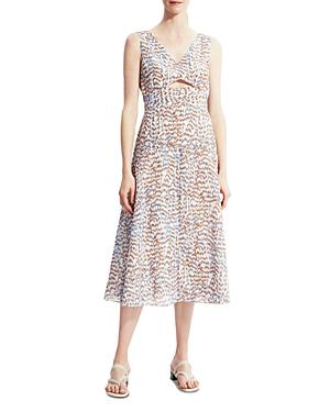 Theory Cutout Midi Dress