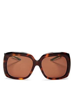 Balenciaga Unisex Square Sunglasses, 57mm