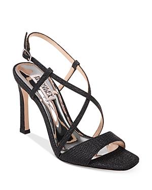 Badgley Mischka Women's Ebiza Metallic High-heel Sandals