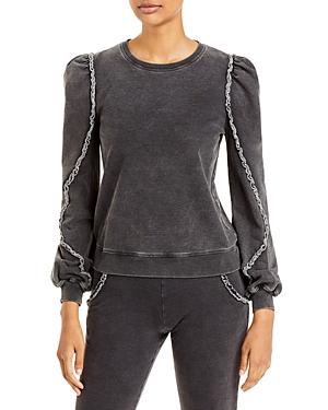 Generation Love Joey Ruffled Trim Sweatshirt