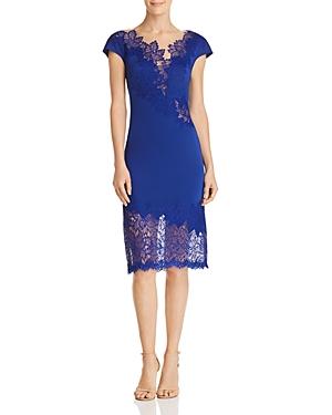 Tadashi Shoji Illusion Scuba Dress