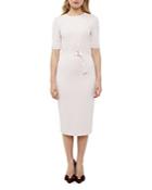 Ted Baker Belted Midi Sheath Dress