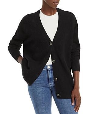 C By Bloomingdale's Ribbed Oversized Cashmere Cardigan - 100% Exclusive