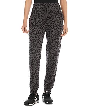 Karen Kane Leopard Print Jogger Pants