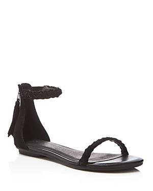 Joie Amina Braided Ankle Strap Flat Sandals