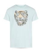 John Varvatos Star Usa Tiger Head Graphic Tee