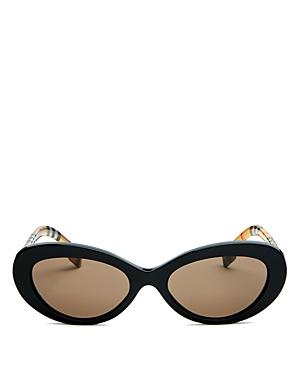Burberry Women's Oval Sunglasses, 54mm