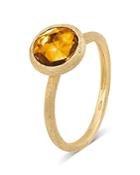 Marco Bicego 18k Yellow Gold Jaipur Color Citrine Stackable Ring