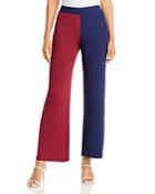 Staud Fama Color Blocked Pull On Pants