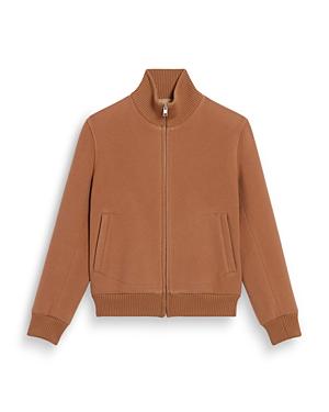 Sandro Germaine Funnel Neck Jacket