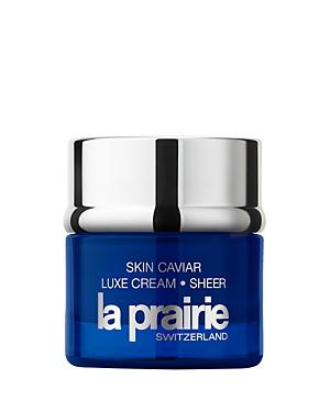 La Prairie Skin Caviar Luxe Cream Sheer 3.4 Oz.