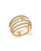 Diamond Multi Row Ring In 14k Yellow Gold, 1.20 Ct. T.w. - 100% Exclusive