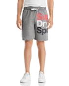Superdry Athletico Logo-print Sweat Shorts