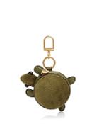 Tory Burch Turtle Leather Coin Pouch Key Fob