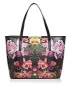 Ted Baker Denny Lost Gardens Leather Tote