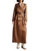 Ted Baker Fabri Flood Length Fluid Drapey Trench Coat