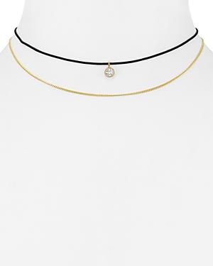 Jules Smith Dual Strand Choker Necklace, 12