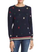 Aqua Metallic Star Sweater - 100% Exclusive