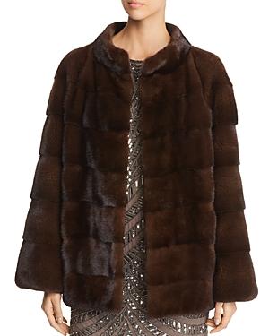 Maximilian Furs Short Mink Fur Coat- 100% Exclusive