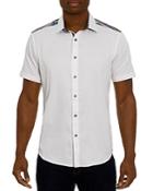Robert Graham Cursed Raider Printed Back Shirt