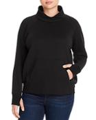 Marc New York Performance Plus Quilted Funnel-neck Sweatshirt