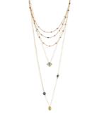 Rebecca Minkoff Multi Strand Chain Necklace