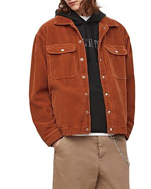 Allsaints Castleford Relaxed Fit Long Sleeve Overshirt