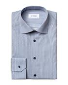 Eton Slim Fit Neat Print Dress Shirt