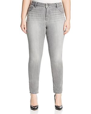 Lucky Brand Plus Emma Faded Straight Leg Jeans In Mystic Road