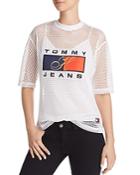 Tommy Jeans '90s Logo Mesh Tee