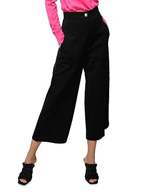 Pinko Svelto Wide Leg Cropped Trousers