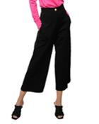 Pinko Svelto Wide Leg Cropped Trousers