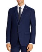 John Varvatos Star Usa Melange Solid Slim Fit Suit Jacket