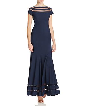 Js Collections Illusion Panel Gown