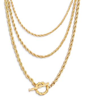 Aqua 8 Other Reasons Twisted Rope Chain Layered Necklace, 14.5-17.5 - 100% Exclusive
