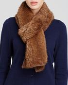 Maximilian Knitted Mink Scarf