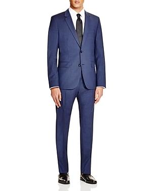 Hugo Microcheck Aeron/hamen Extra Slim Fit Suit