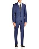 Hugo Microcheck Aeron/hamen Extra Slim Fit Suit