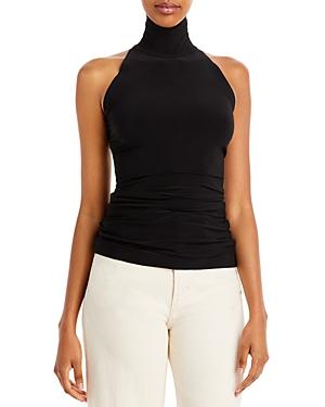 Norma Kamali Turtleneck Halter Top