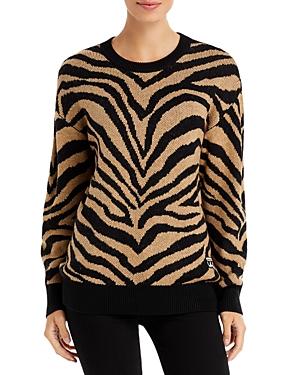 Karl Lagerfeld Paris Animal Print Sweater