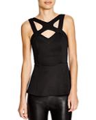 Guess Strappy Peplum Top