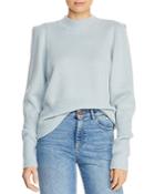 Joie Marquetta Strong-shoulder Wool Sweater