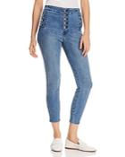 J Brand Natasha Sky High Crop Skinny Jeans In Vega