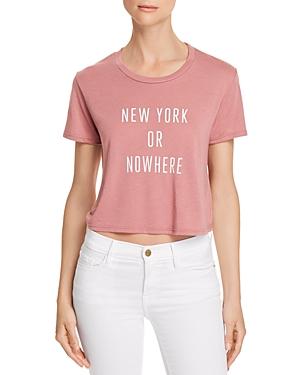 Knowlita New York Or Nowhere Cropped Tee - 100% Exclusive