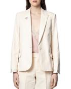 Zadig & Voltaire Victor Tailored Suit Jacket