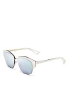 Dior Mirrored Round Sunglasses