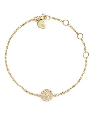 Meira T 14k Yellow Gold Antique Disc Bracelet